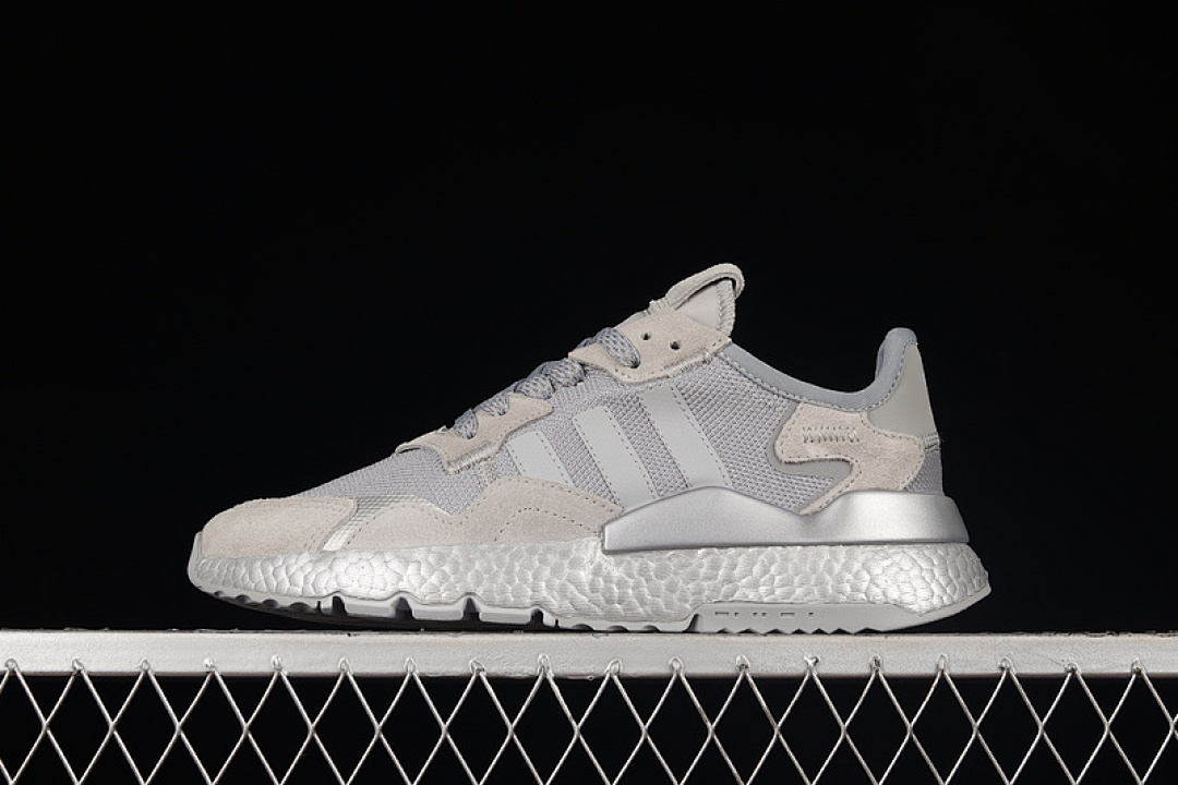Unbranded [FW5466]-[NITE JOGGER SHOES GREY TWO/GREY TWO/SILVER METALLIC]-[WOMAN:36-39]-[MAN:40-45], photo 1