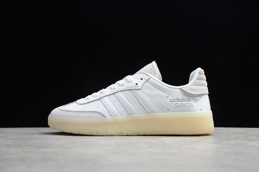 Adidas [BD7486]-[SAMBA RM SHOES FTWR WHITE/FTWR WHITE/GREY TWO]-[WOMAN:36-39]-[MAN:40-45], photo 1