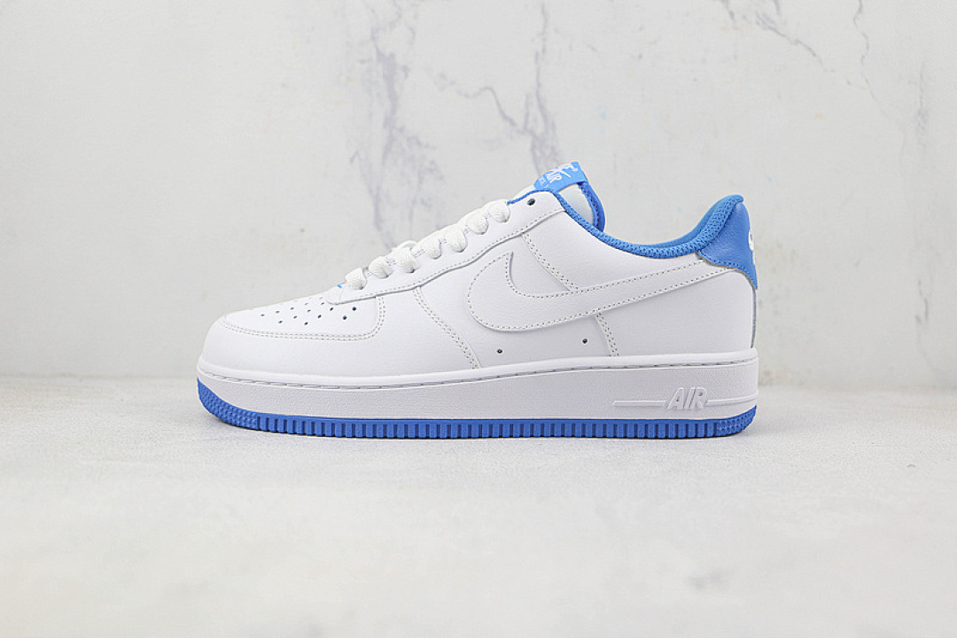 Nike [DR9867-101]-[AIR FORCE 1 LOW WHITE/WHITE/UNIVERSITY BLUE]-[WOMAN:36-39]-[MAN:40-45], photo 1