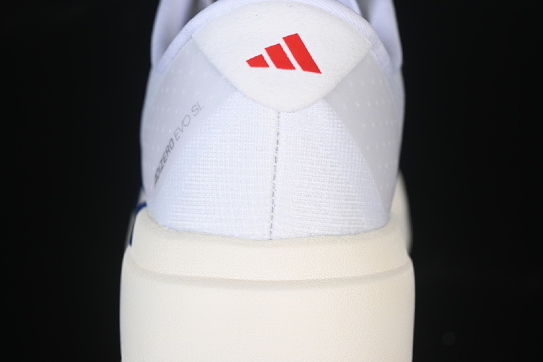 Adidas [JS4494]-[ADIZERO EVO SL WHITE/BLUE/RED]-[WOMAN:36-39]-[MAN:40-45] - Image 7
