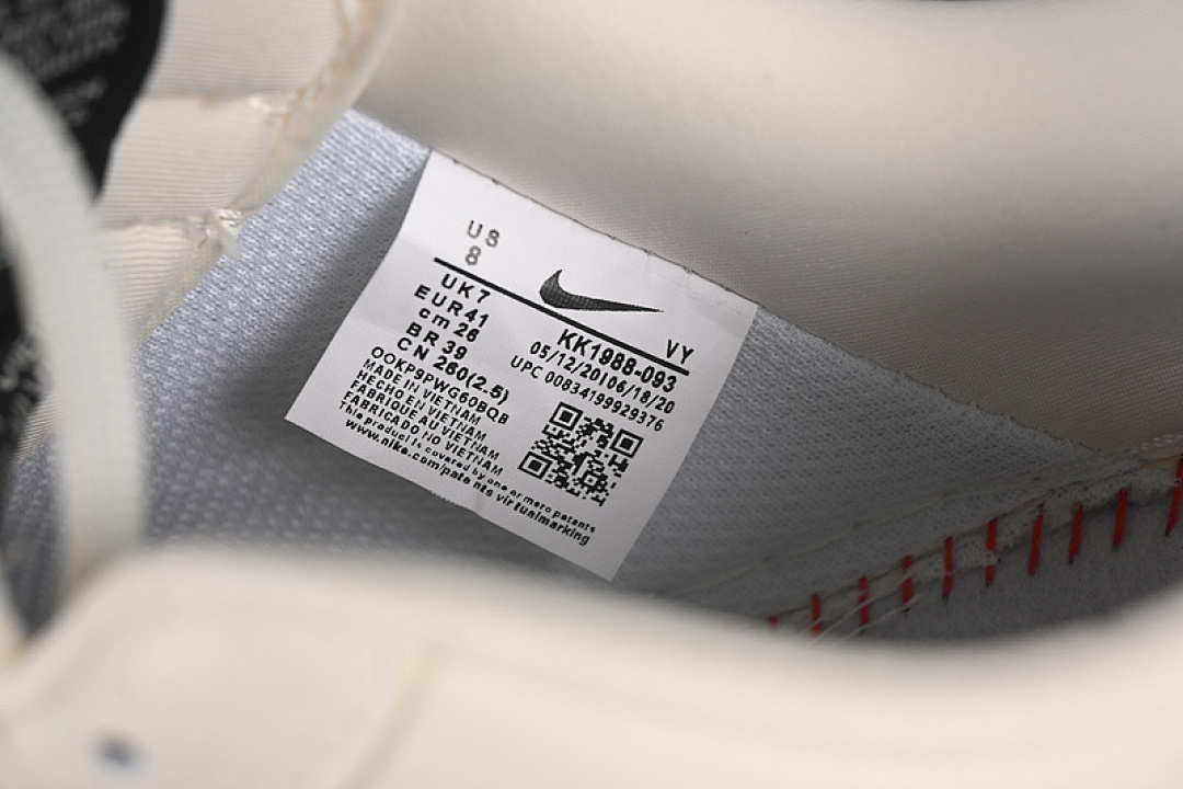 Nike [KK1988-093]-[AIR FORCE 1 07 LOW WHITE/GREY/BLACK]-[WOMAN:36-39]-[MAN:40-45] - Image 6