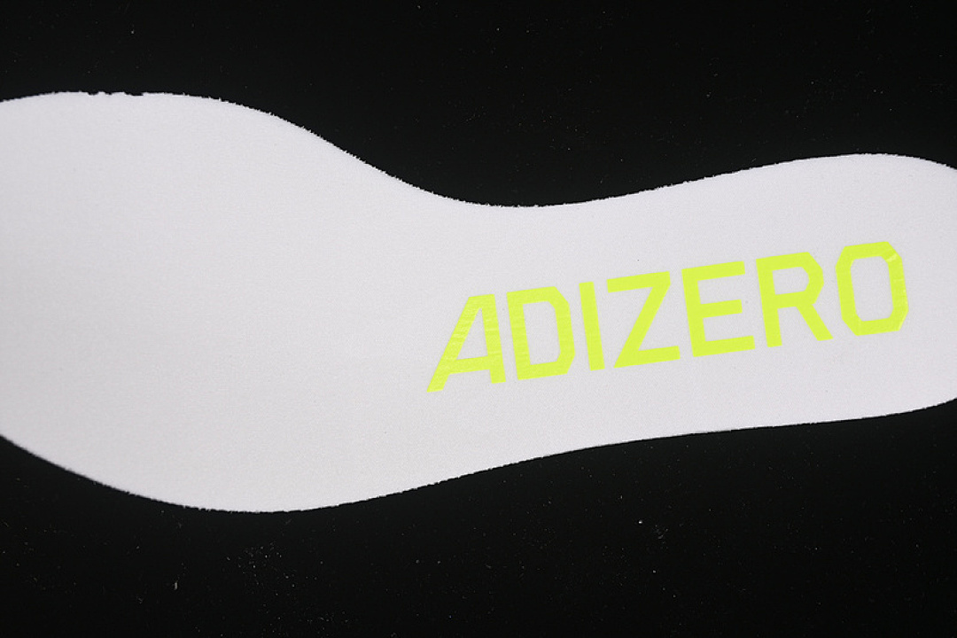 Adidas [ JR3420]-[ADIZERO EVO SL CORE BLACK/LUCID LEMON/IRON METALLIC]-[WOMAN:36-39]-[MAN:40-45] - Image 4