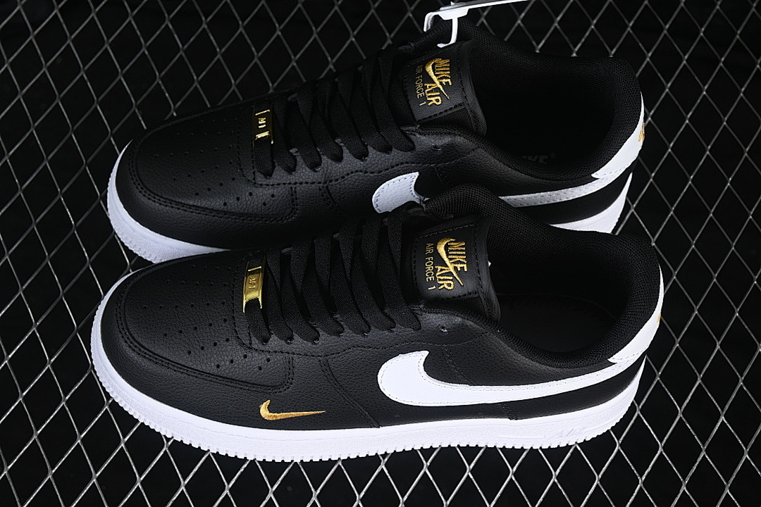 Nike [CZ0270-001]-[AIR FORCE 1 LOW 07 ESSENTIAL BLACK/WHITE/BLACK/BLACK]-[WOMAN:36-39]-[MAN:40-45] - Image 11