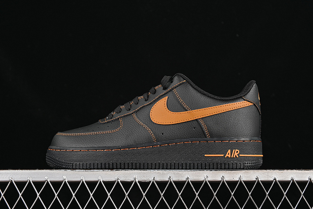 Nike [HQ2037-003]-[AIR FORCE 1 07 LOW BLACK/BROWN]-[WOMAN:36-39]-[MAN:40-45] - Image 2