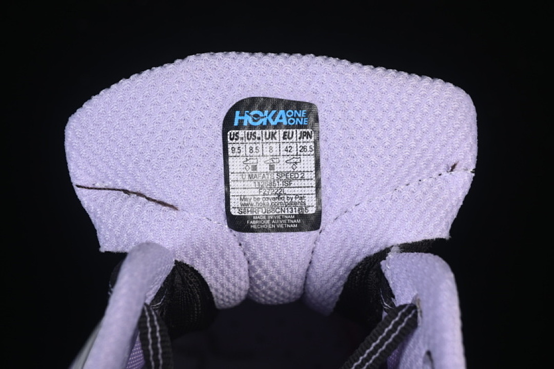 Hoka [1126851 ISF]-[HOKA MAFATE SPEED 2 BLACK/PURPLE/WHITE]-[WOMAN:36-39]-[MAN:40-45] - Image 6