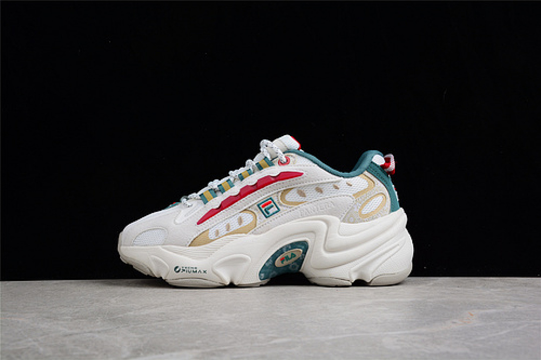 Fila [F12M216128FSL]-[FI*LA 2022 DADSHOES WHITE/DARK GREEN/RED]-[WOMAN:36-39]-[MAN:40-44], photo 1