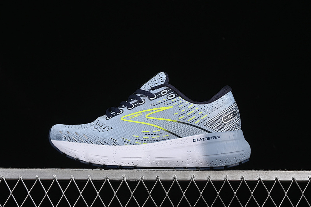 Unbranded [1203691B416]-[BROOKS GLYCERIN 20 WHITE/BLUE/GREEN]-[WOMAN:36-39]-[MAN:40-46], photo 1