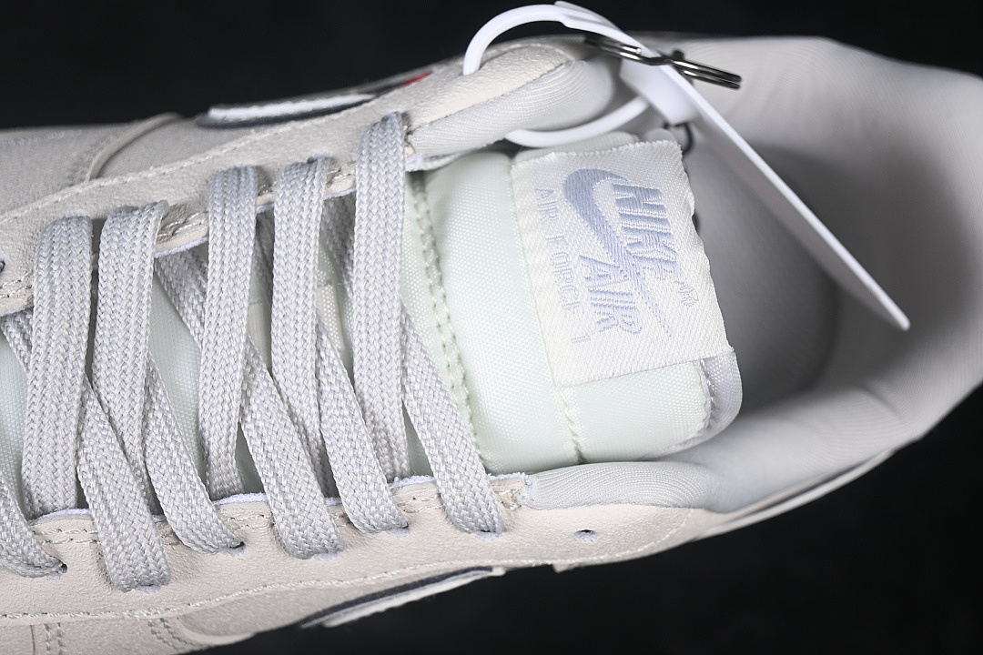 Nike [DF0188-153]-[AIR FORCE 1 07 LOW CASUAL SNEAKERS WHITE/LIGHT GRAY]-[WOMAN:36-39]-[MAN:40-45] - Image 8