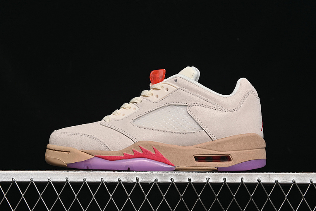Jordan AIR Jordan 5 LOW PEANUT BUTTER JELLY WHITE/BEIGE · HJ5994-106, photo 1