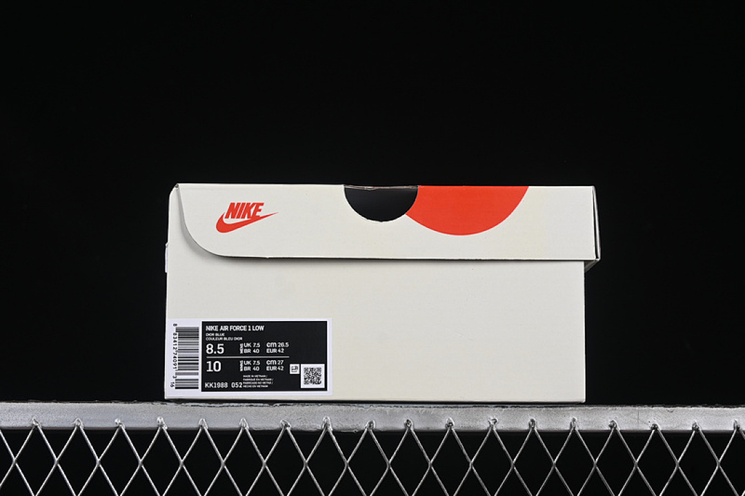 Nike [KK1988-052]-[AIR FORCE 1 07 LOW WHITE/GREY/BLUE/BROWN]-[WOMAN:36-39]-[MAN:40-45] - Image 12
