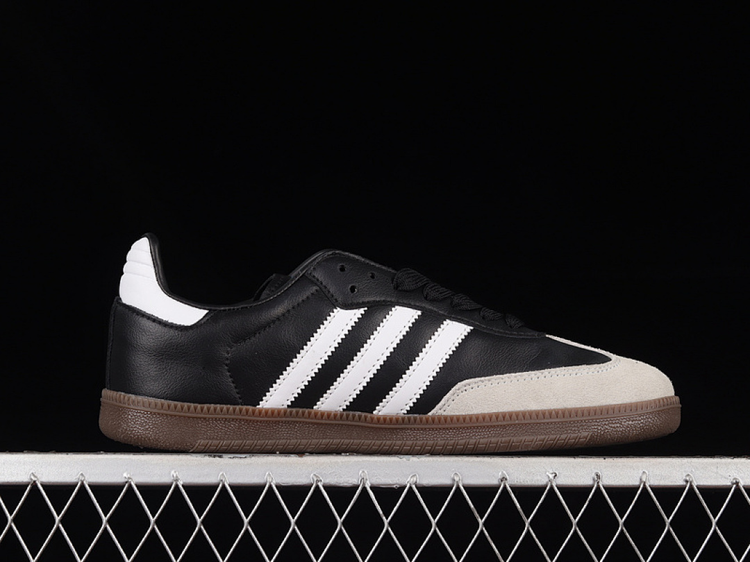 Adidas [FX9042]-[SAMBA VEGAN SHOES CLOUD WHITE/CORE BLACK/GUM]-[WOMAN:36-39]-[MAN:40-45] - Image 15