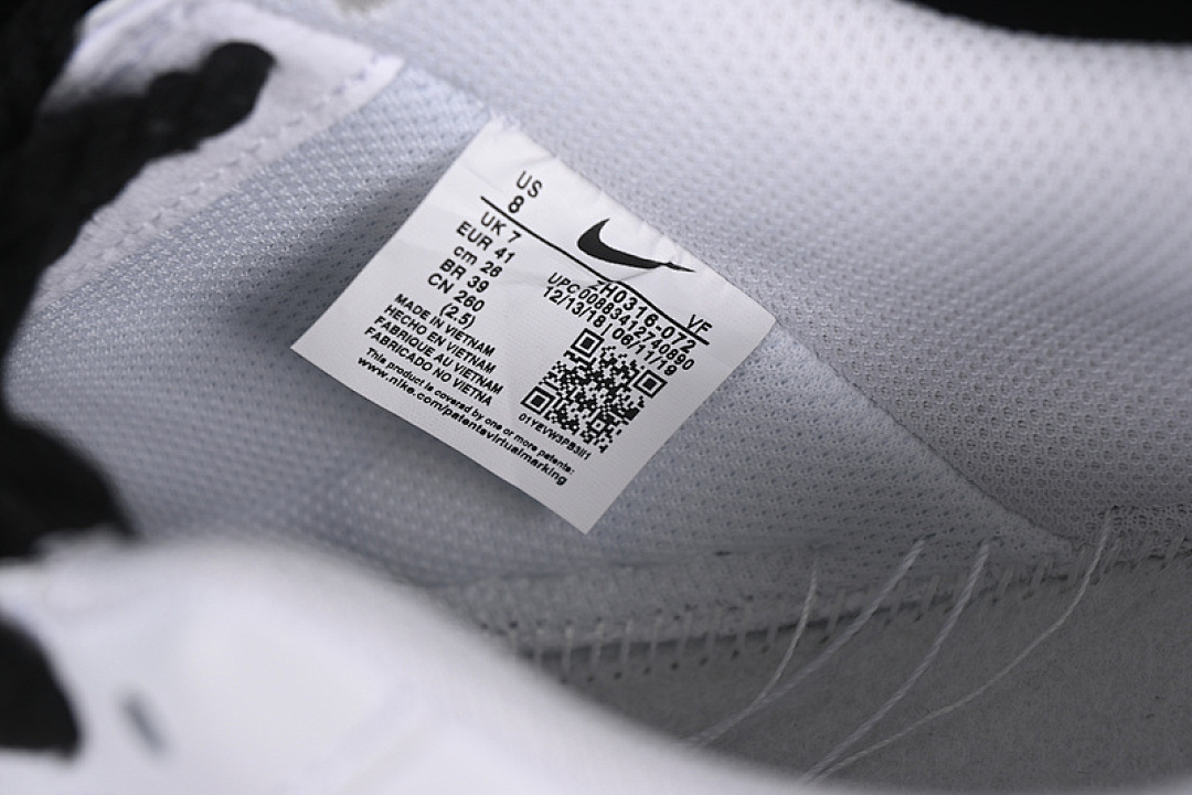 Nike [ZH0316-072]-[AIR FORCE 1 07 LOW WHITE/BLACK]-[WOMAN:36-39]-[MAN:40-45] - Image 6