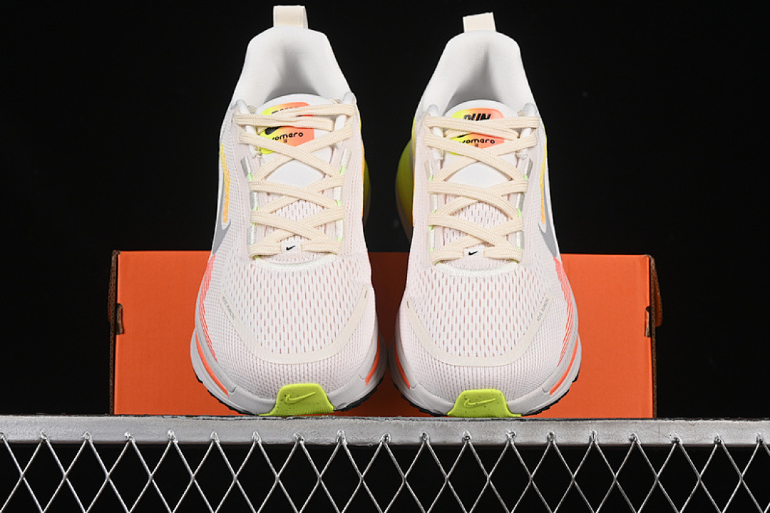 Nike [HQ2157-003]-[AIR ZOOM VOMERO 18 WHITE/GREEN/ORANGE]-[WOMAN:36-39]-[MAN:40-46] - Image 13