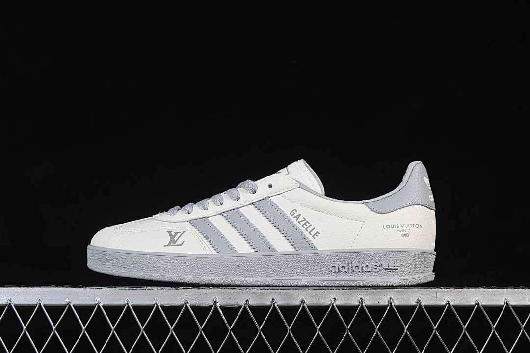 Unbranded [DD6620]-[ORIGINALS GAZELLE INDOOR LOW-TOP SNEAKERS WHITE/GREY]-[WOMAN:35-39]-[MAN:40-45], photo 1