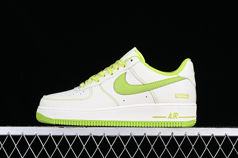 Nike Nike SUPREME X AIR FORCE 1 07 LOW WHITE/GREEN · SU0220-008, photo 1
