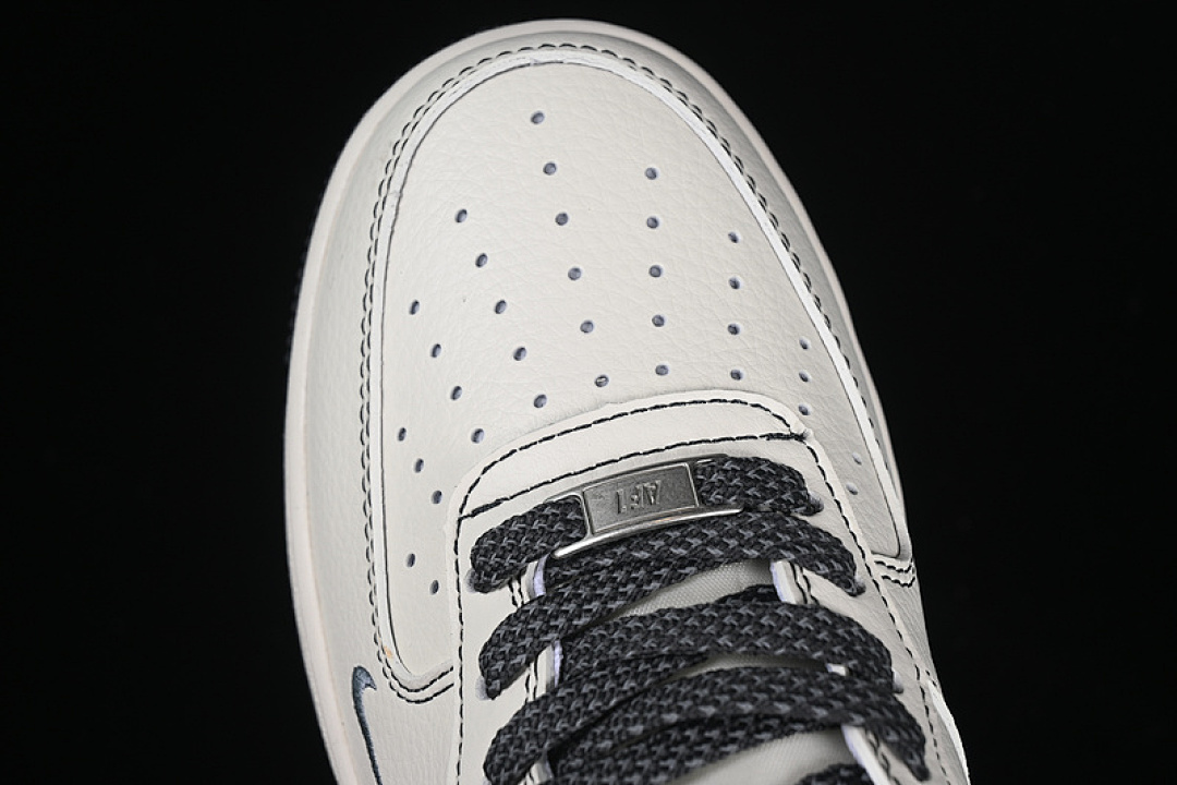Nike [XZ6188-630]-[AIR FORCE 1 07 LOW WHITE/GREY/BLACK]-[WOMAN:36-39]-[MAN:40-45] - Image 10