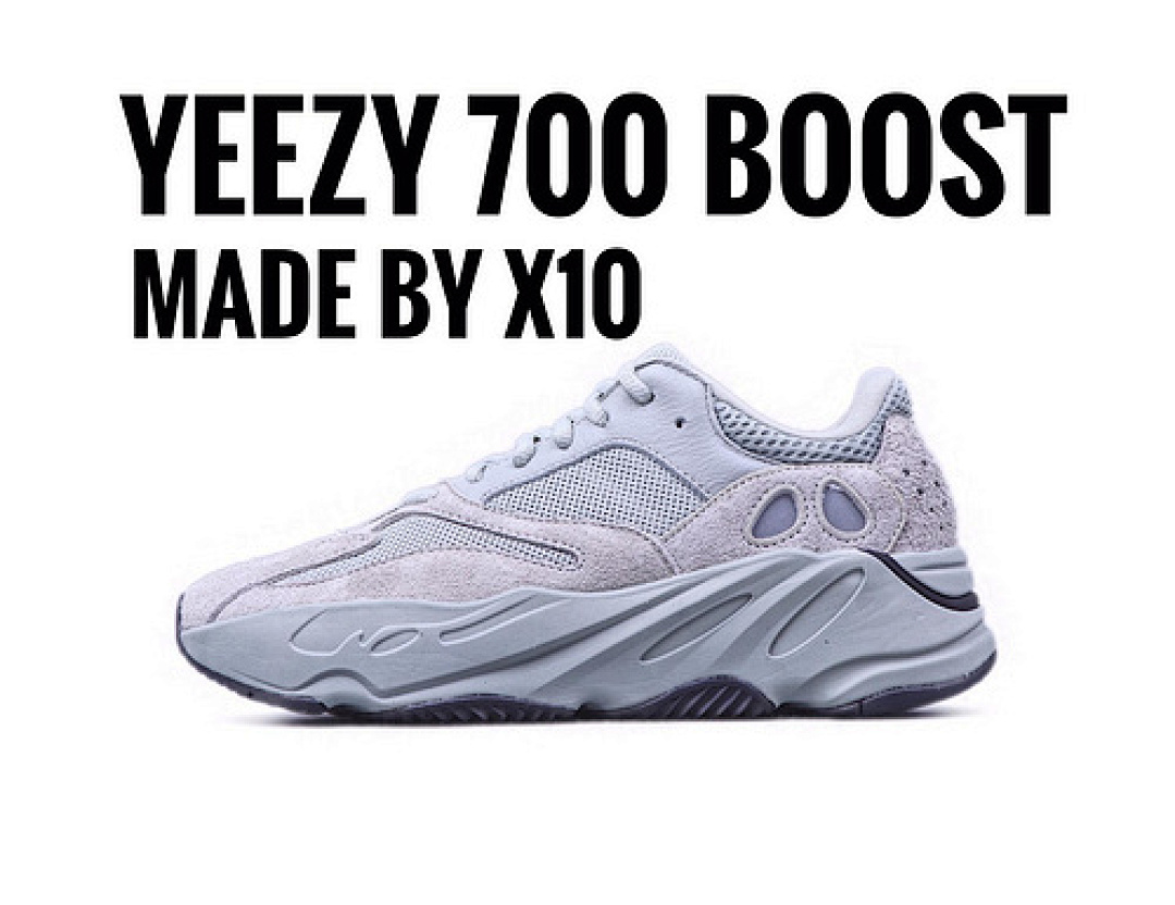 On Running Adidas X10 YEEZY BOOST 700 V2 SALT SALT/SALT · EG7487, photo 1
