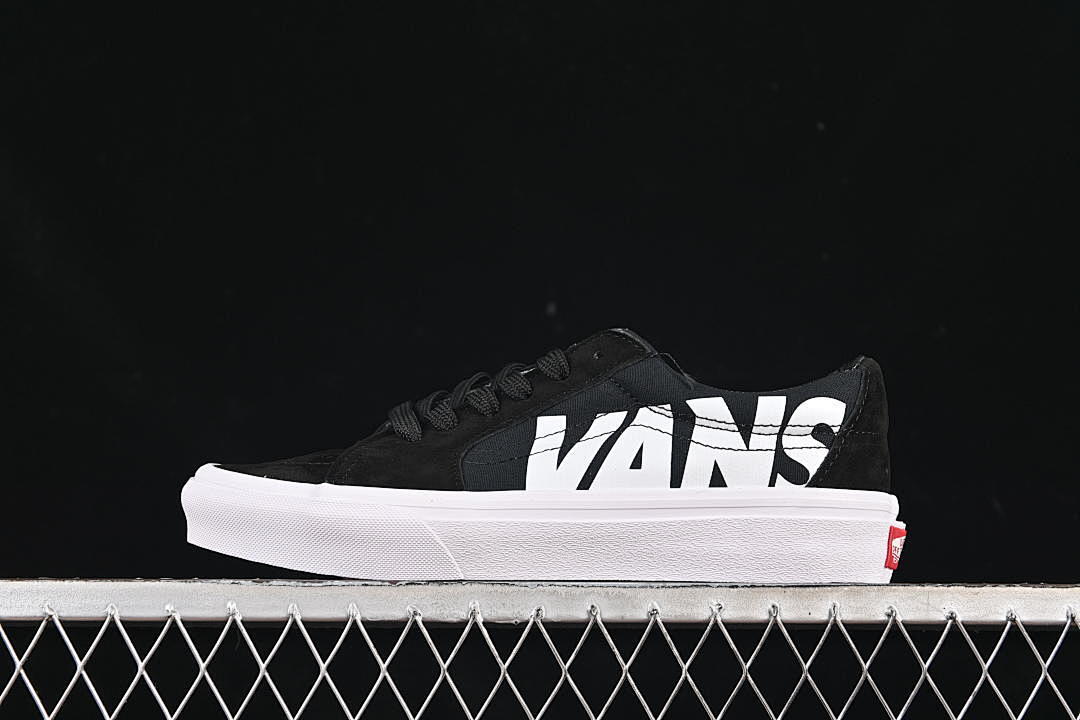 ANTI SLIP CASUAL SKATE SHOES BLACK/WHITE · VN0A5KXDY28, photo 1