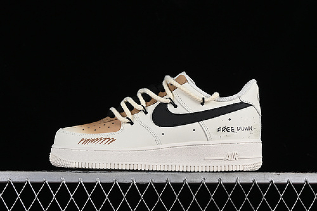 Nike [ZH0316-019]-[AIR FORCE 1 07 LOW WHITE/BLACK/BROWN]-[WOMAN:36-39]-[MAN:40-45], photo 1