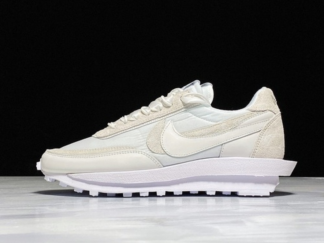 Sacai [BV0073-101]-[TOP SACAI X LVD WAFFLE DAYBREAK WHITE/WHITE]-[UNISEX:36-46], photo 1