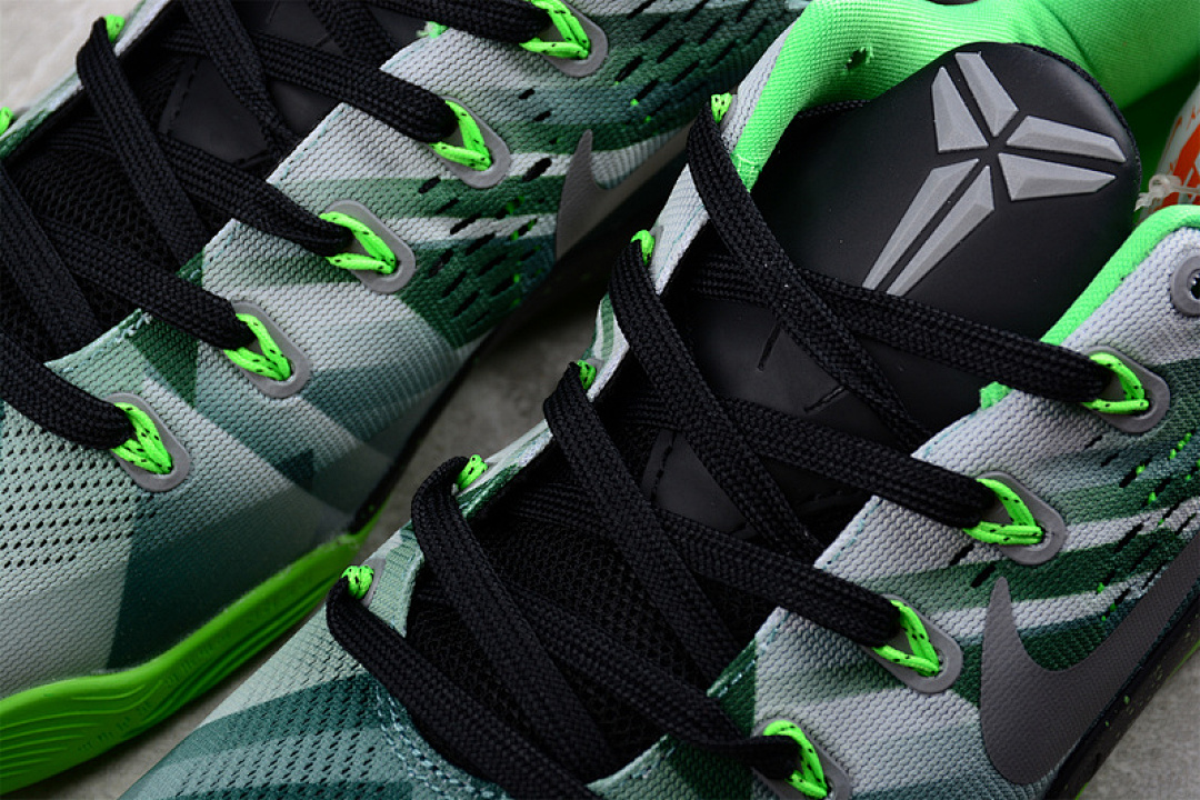 Nike [652908-303]-[KOBE 9 EM PRM GORGE GREEN/METALLIC SILVER-ELECTRIC GREEN]-[MAN:40-46] - Image 8