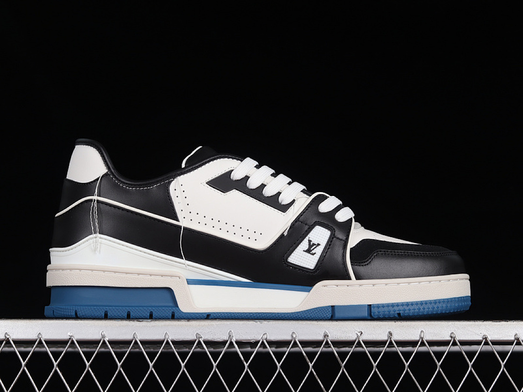 Louis Vuitton [L*V FASHION CATWALK SNEAKERS BLACK/WHITE/BLUE]-[MAN:38-46] - Image 16