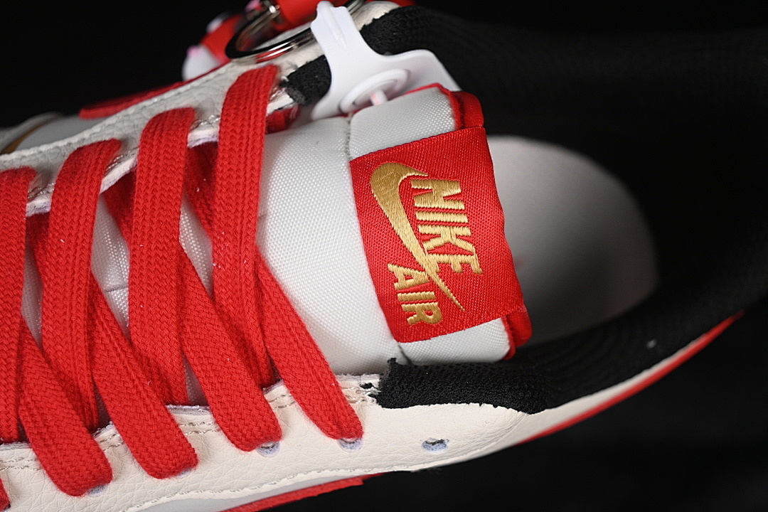 Nike [QW5288-119]-[AIR FORCE 1 07 LOW WHITE/RED/WHITE]-[WOMAN:36-39]-[MAN:40-45] - Image 9