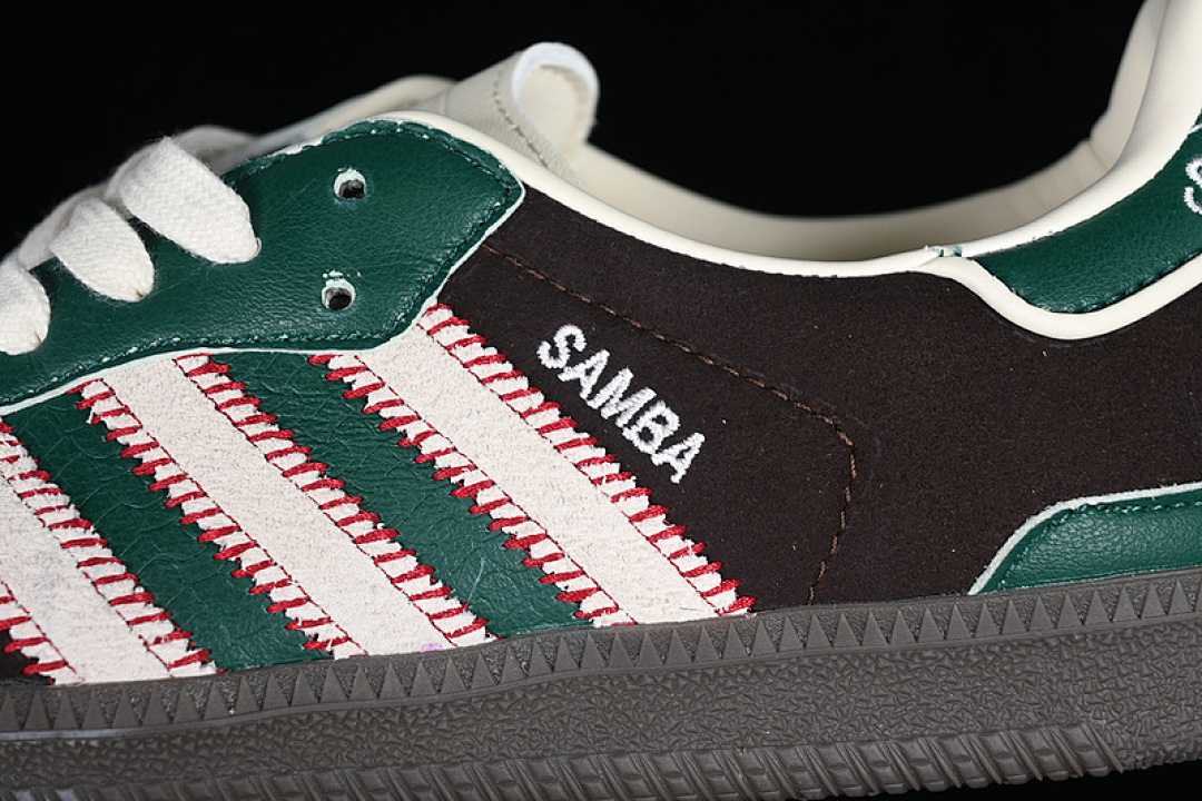 Adidas [ID6022]-[WALES BONNER SAMBA NOTITLE GREEN/BROWN]-[WOMAN:36-39]-[MAN:40-45] - Image 8