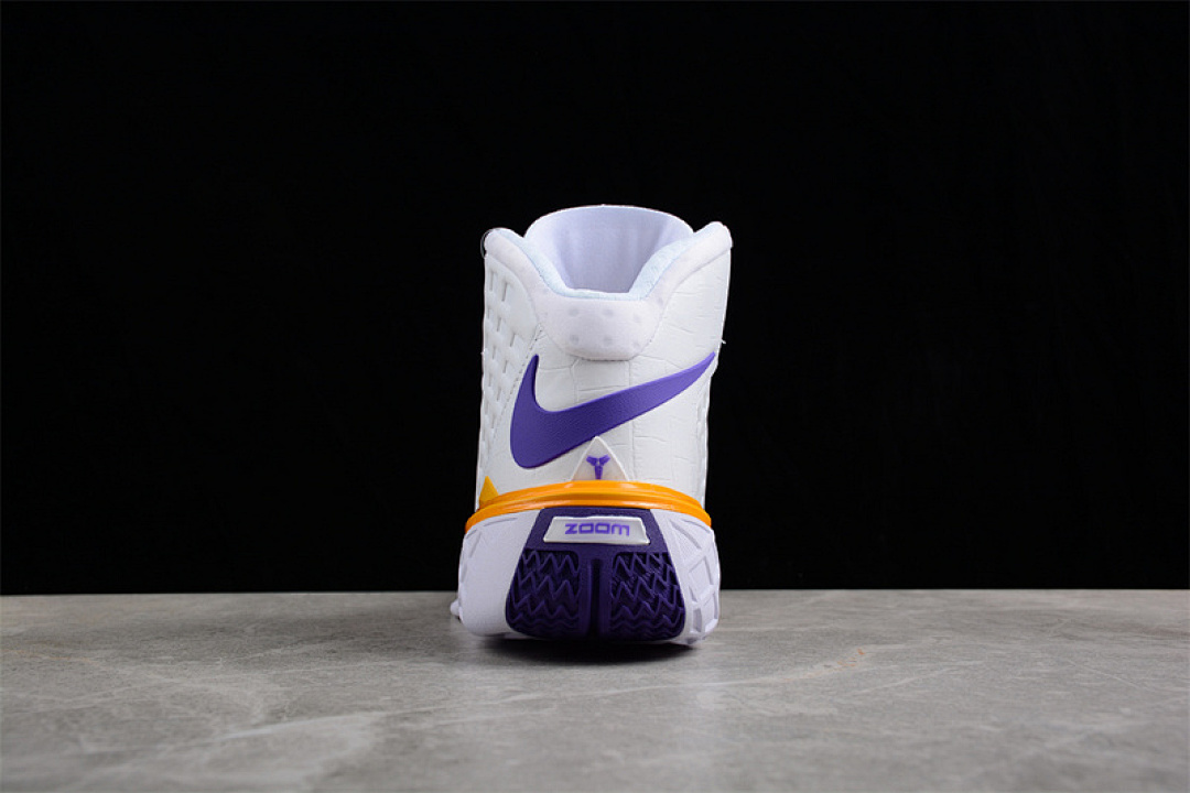 Nike [318695-151]-[ZOOM KOBE III 3 SL PROTRO MVP WHITE/GOLD/PURPLE]-[MAN:40-46] - Image 12
