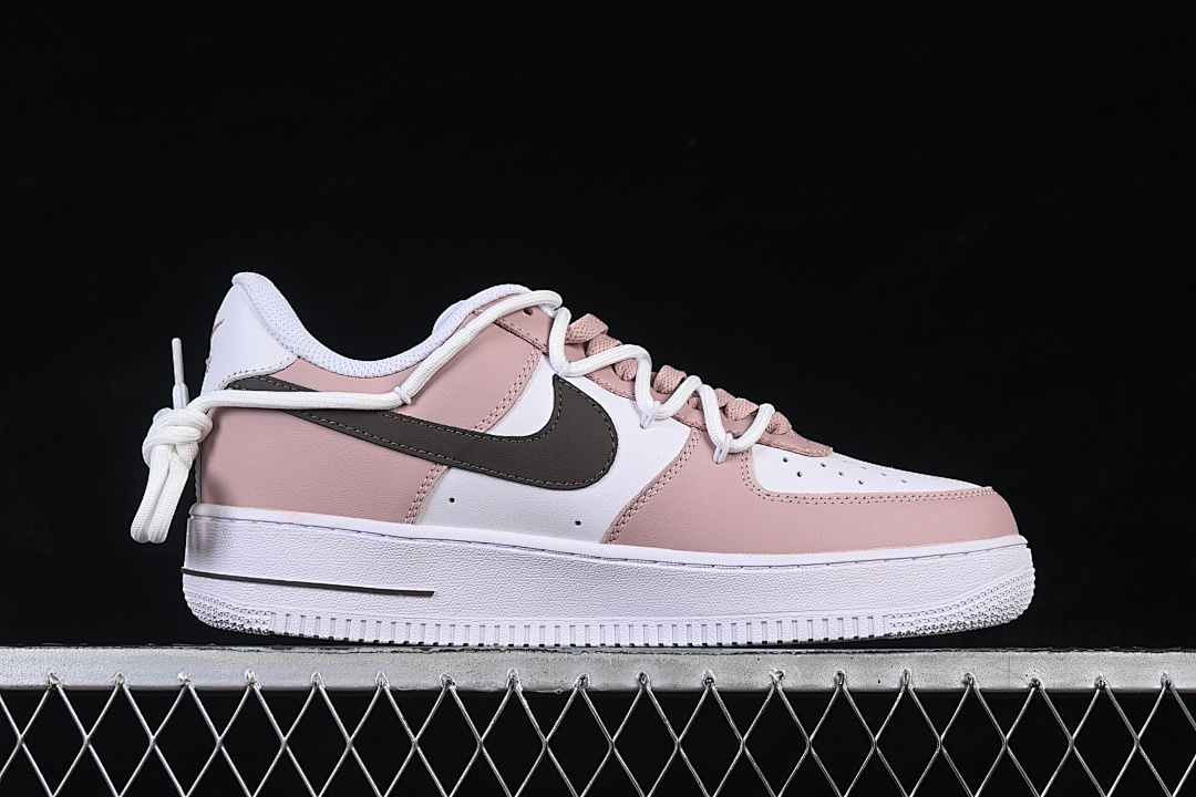 Nike [CV8688-578]-[AIR FORCE 1 07 LOW WHITE/PINK]-[WOMAN:36-39]-[MAN:40-45] - Image 16