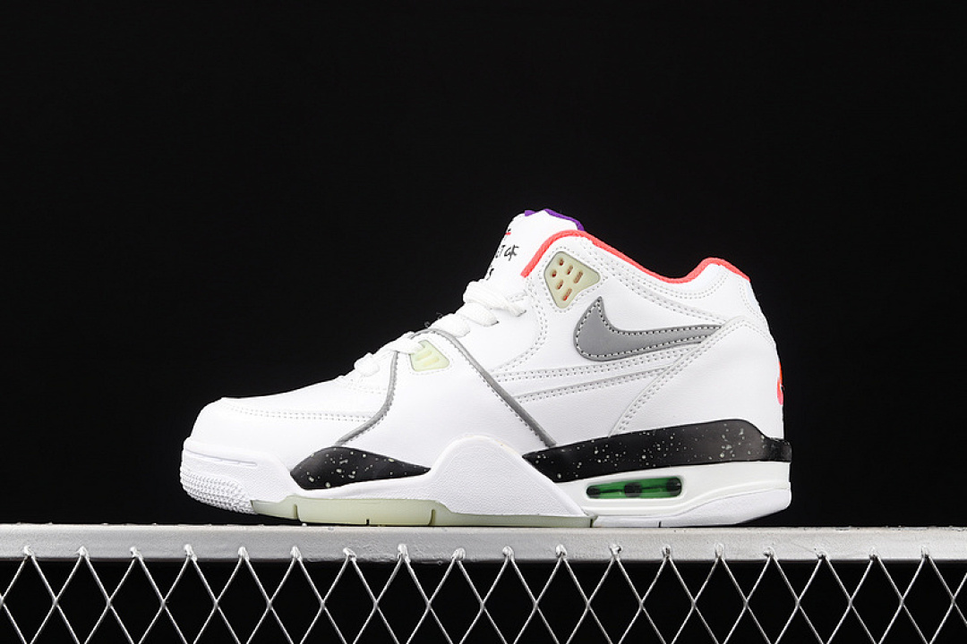 Unbranded [CW2616-101]-[AIR FLIGHT 89 PLANET OF HOOPS WHITE/RED/BLACK]-[WOMAN:36-39]-[MAN:40-45], photo 1