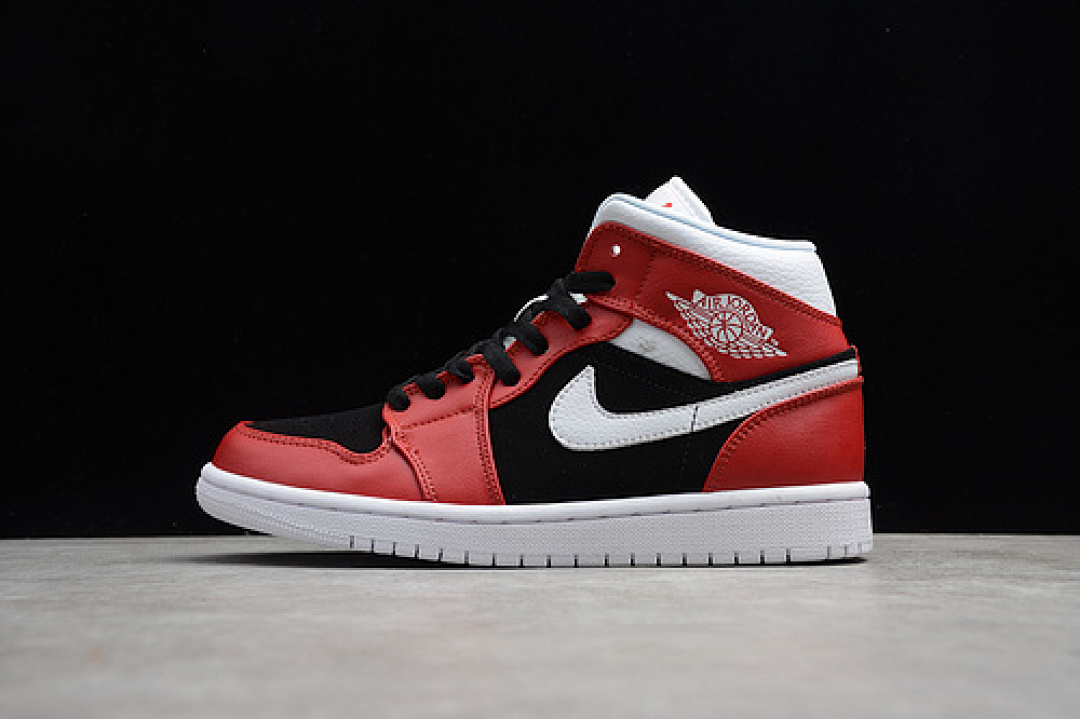 Jordan AIR Jordan 1 MID GYM RED/BLACK/WHITE · BQ6472-601, photo 1