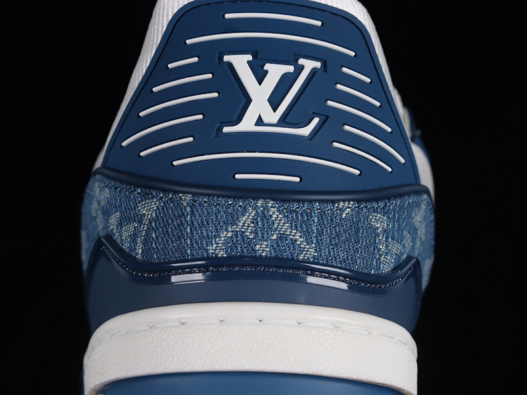 Louis Vuitton [L*V FASHION SNEAKERS NAVY BLUE/WHITE/NAVY BLUE]-[MAN:38-46] - Image 7