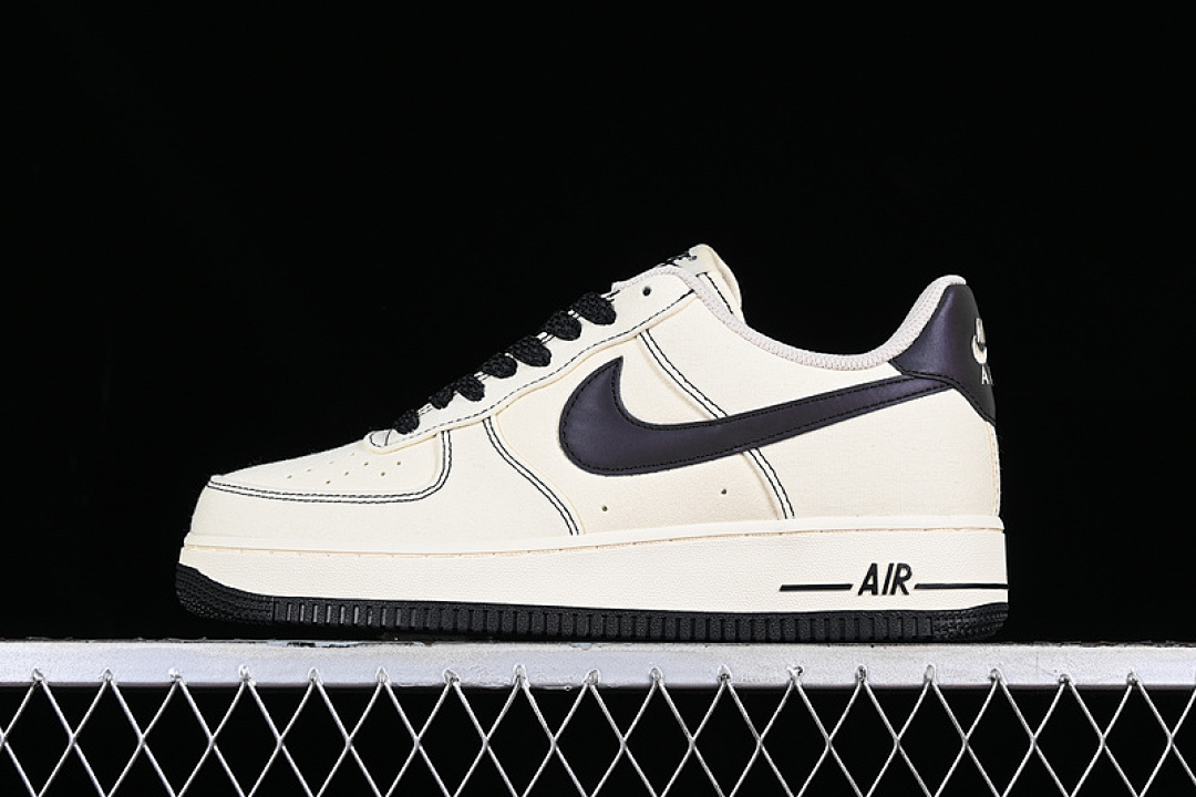 Nike [TQ1456-288]-[AIR FORCE 1 07 LOW BLACK/BEIGE]-[WOMAN:36-39]-[MAN:40-45], photo 1