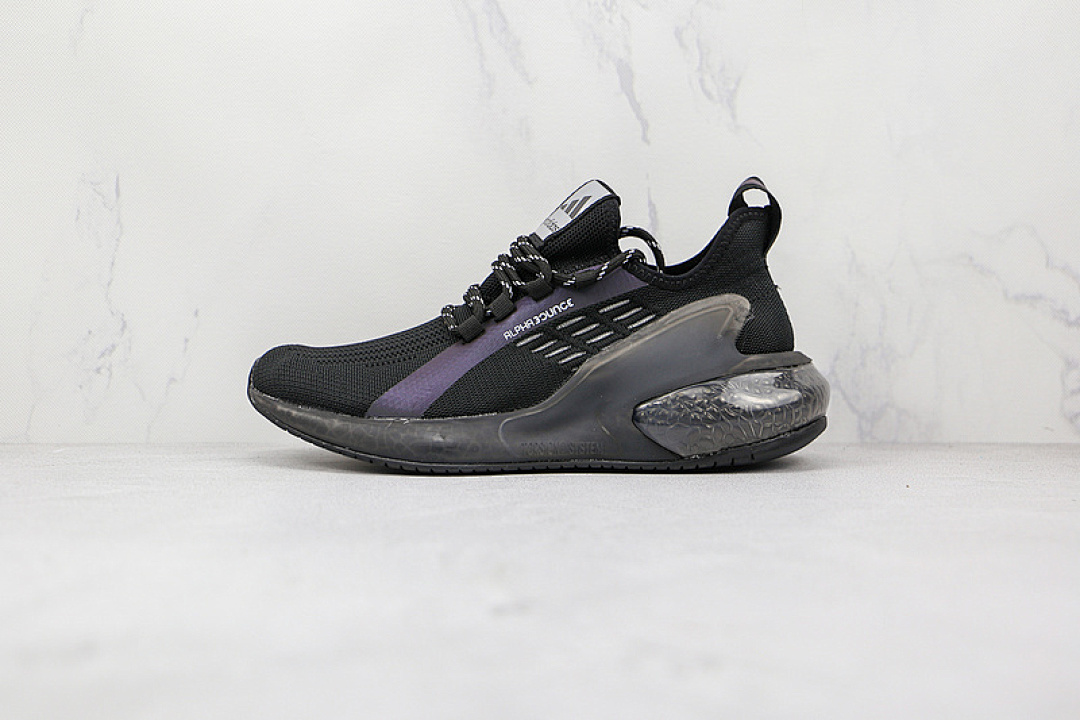 Unbranded [CG3406]-[ALPHABOUNCE BEYOND SHOES CORE BLACK/CORE BLACK/WHITE]-[MAN:39-45], photo 1