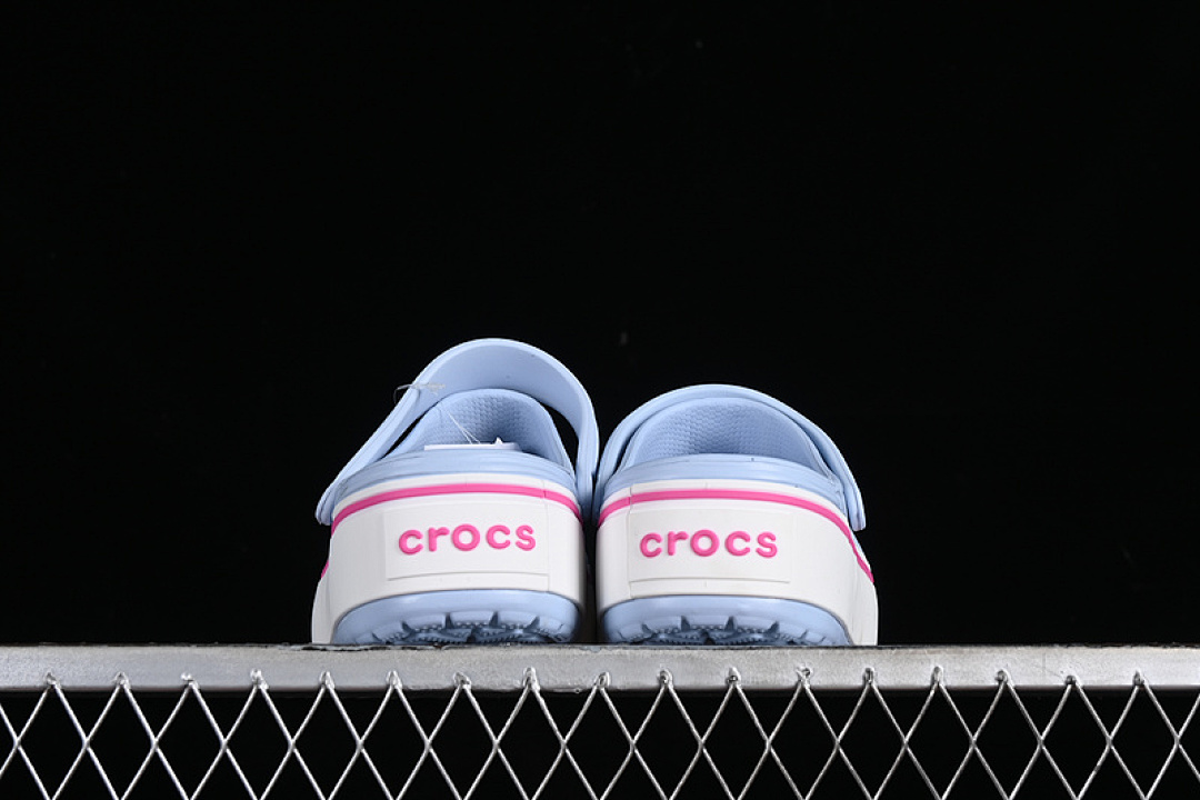 Crocs [CROCS CROCBAND PLATFORM RAINBOW WHITE/BLUE/PINK]-[WOMAN:36-40] - Image 10