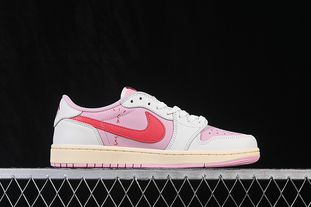 Jordan [IQ7604-101]-[JORDAN 1 RETRO LOW OG SP SAIL/TROPICAL PINK/MUSLIN]-[WOMAN:36-39]-[MAN:40-48.5] - Image 16