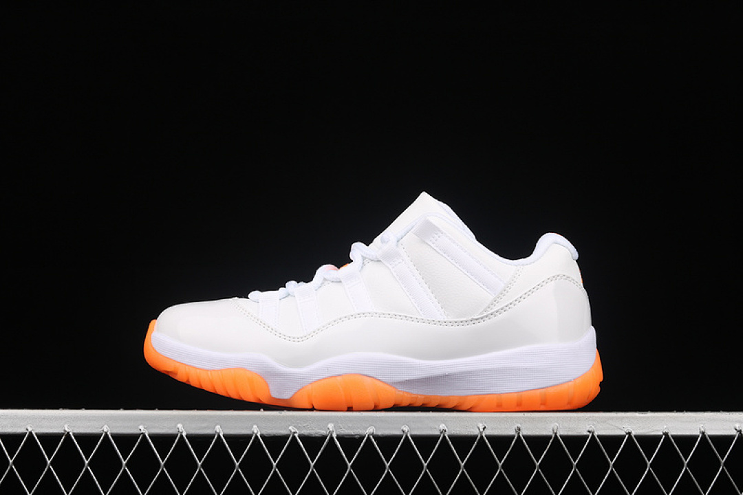 Jordan AIR Jordan 11 RETRO LOW WHITE/BRIGHT CITRUS · AH7860-139, photo 1
