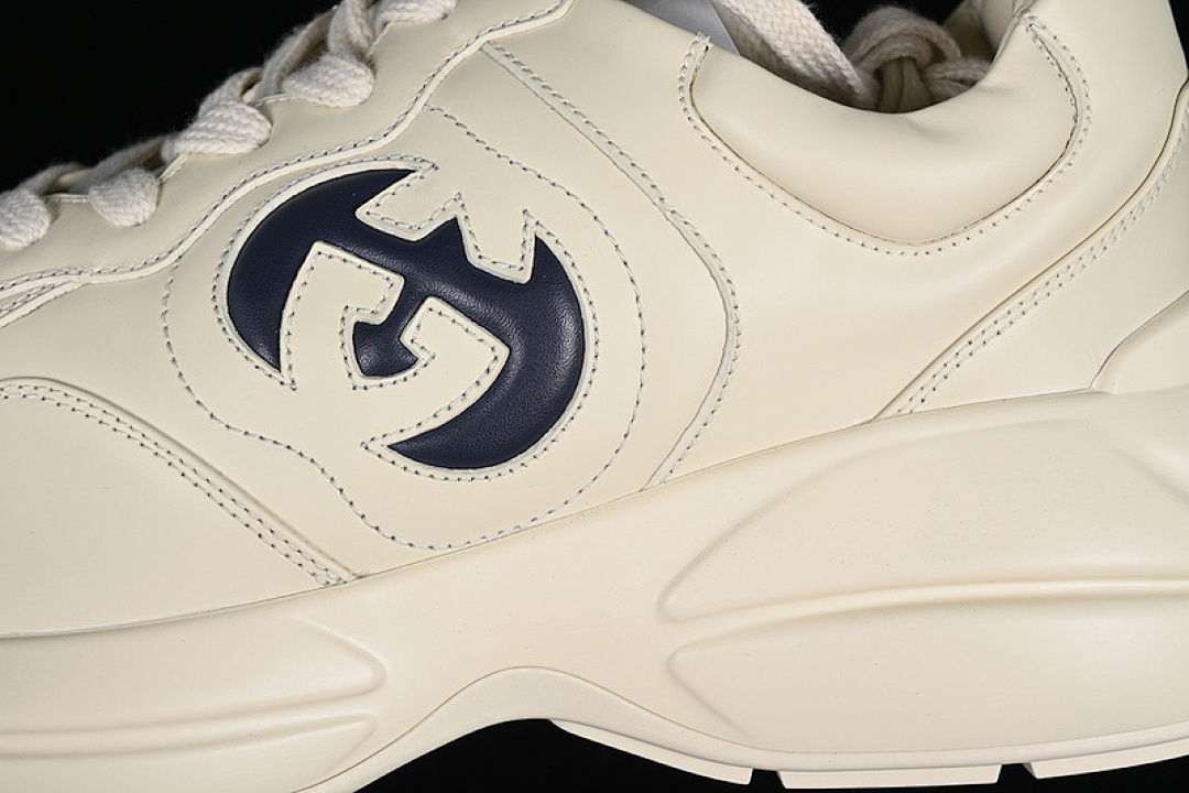 On Running [UPG709567]-[GU*CCI RHYTON VINTAGE TRAINER SNEAKER GREY/BLACK]-[WOMAN:35-39]-[MAN:40-44] - Image 4