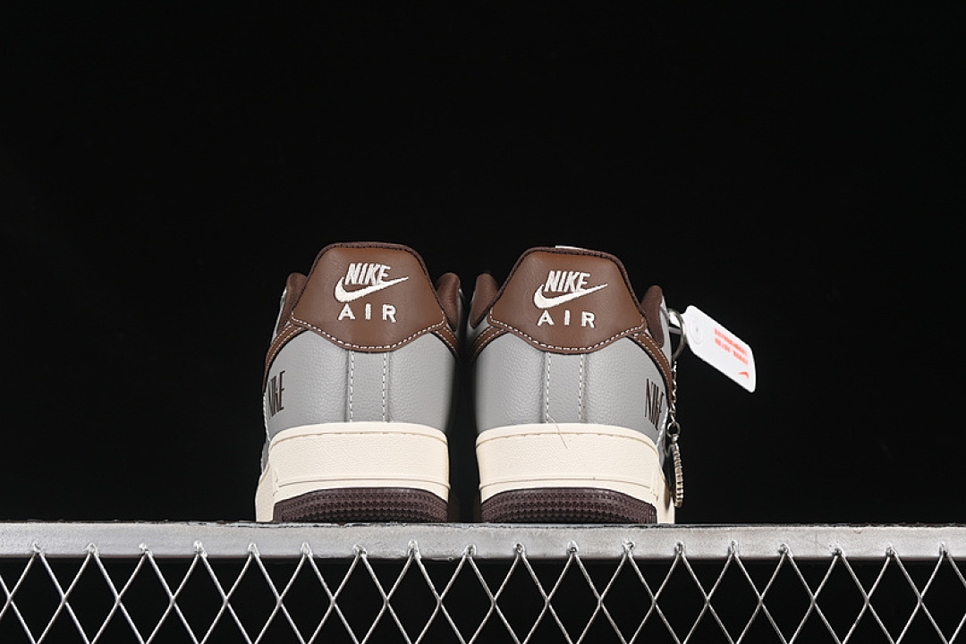 Nike [KK1988-073]-[AIR FORCE 1 07 LOW GREY/BROWN]-[WOMAN:36-39]-[MAN:40-45] - Image 14