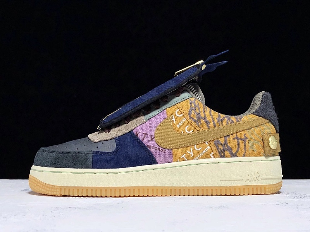 Nike [CN2405-900]-[CY TRAVIS SCOTT X AIR FORCE 1 LOW CACTUS JACK COLORFUL/MUTED BRONZE], photo 1