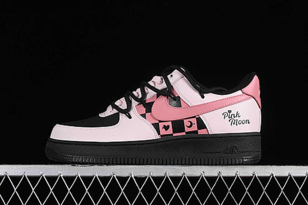Nike [ZH0316-012]-[AIR FORCE 1 07 LOW BLACK/PINK]-[WOMAN:36-39]-[MAN:40-45], photo 1
