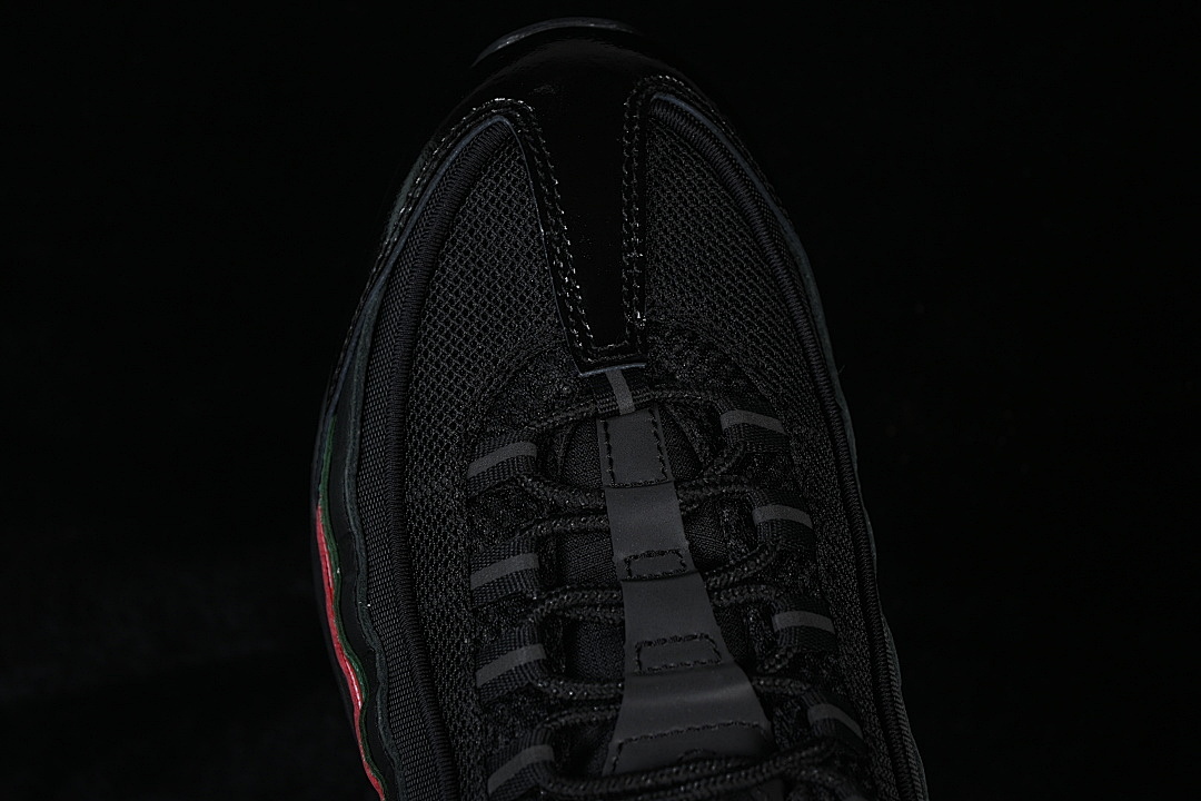 Unbranded [IB4453-001]-[AIR MAX 95 SP BLACK/METALLIC SILVER/GORGE GREEN/SPORT RED]-[MAN:40-48.5] - Image 10