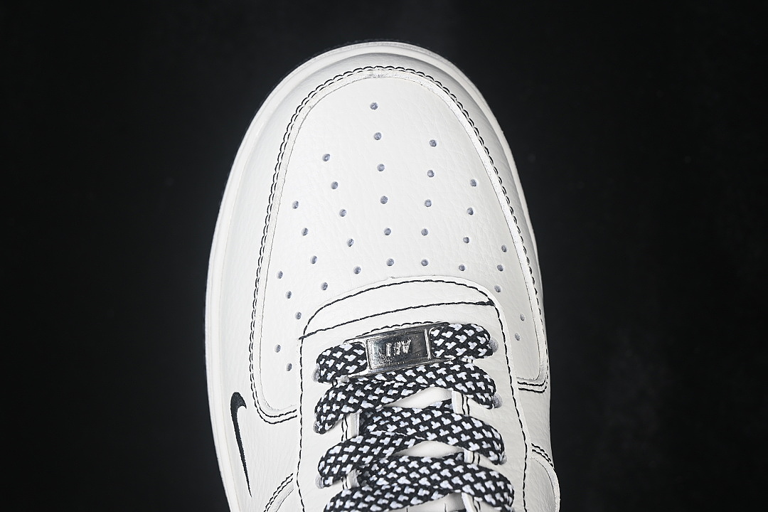 Nike [MM3399-835]-[AIR FORCE 1 07 LOW CASUAL SNEAKERS WHITE/PURE WHITE]-[WOMAN:36-39]-[MAN:40-45] - Image 9