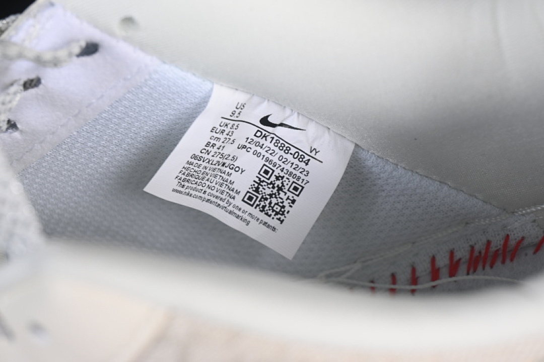 Nike [DK0188-084]-[AIR FORCE 1 07 LOW TOP CASUAL SNEAKERS GREY/WHITE]-[WOMAN:36-39]-[MAN:40-45] - Image 5