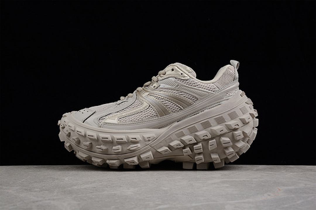 Unbranded [BA*LEN*CIAGA DEFENDER RUBBER PLATFORM SNEAKERS BEIGE/BEIGE/BEIGE]-[WOMAN:35-39]-[MAN:40-46], photo 1