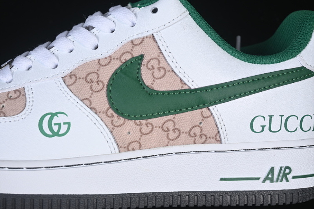 Nike [AH8462-004]-[AIR FORCE 1 07 LOW WHITE/BROWN/GREEN]-[WOMAN:36-39]-[MAN:40-45] - Image 8