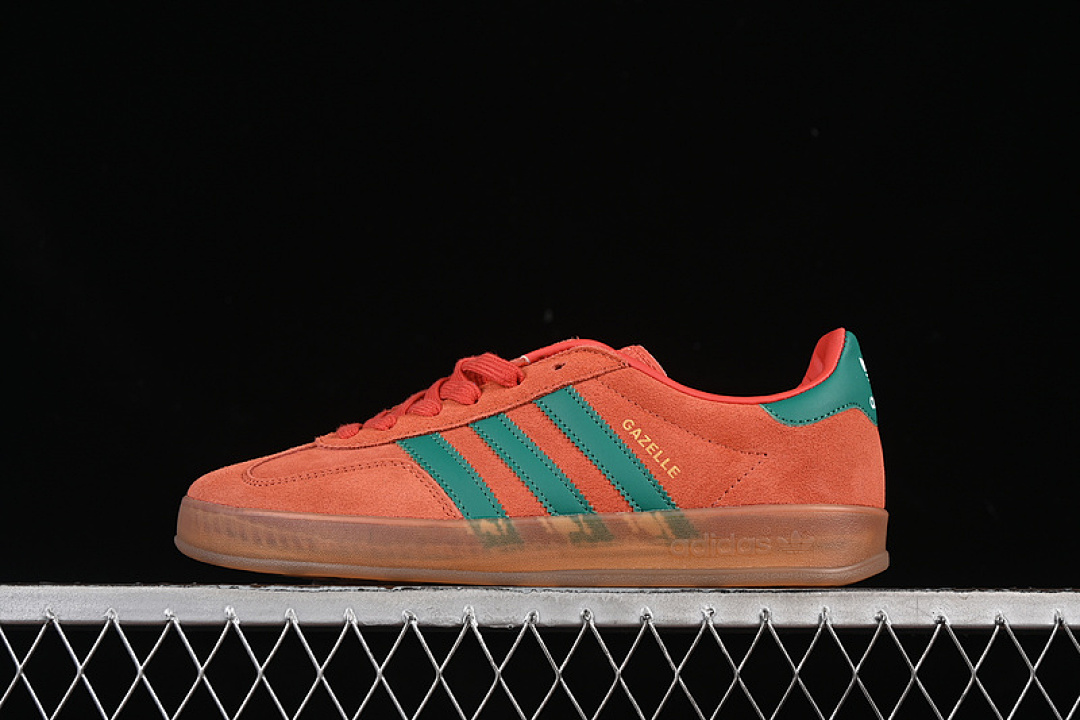 Unbranded [JH5407]-[ORIGINALS GAZELLE INDOOR PRELOVED SCARLET/COURT GREEN/CLOUD WHITE]-[UNISEX:35-45], photo 1