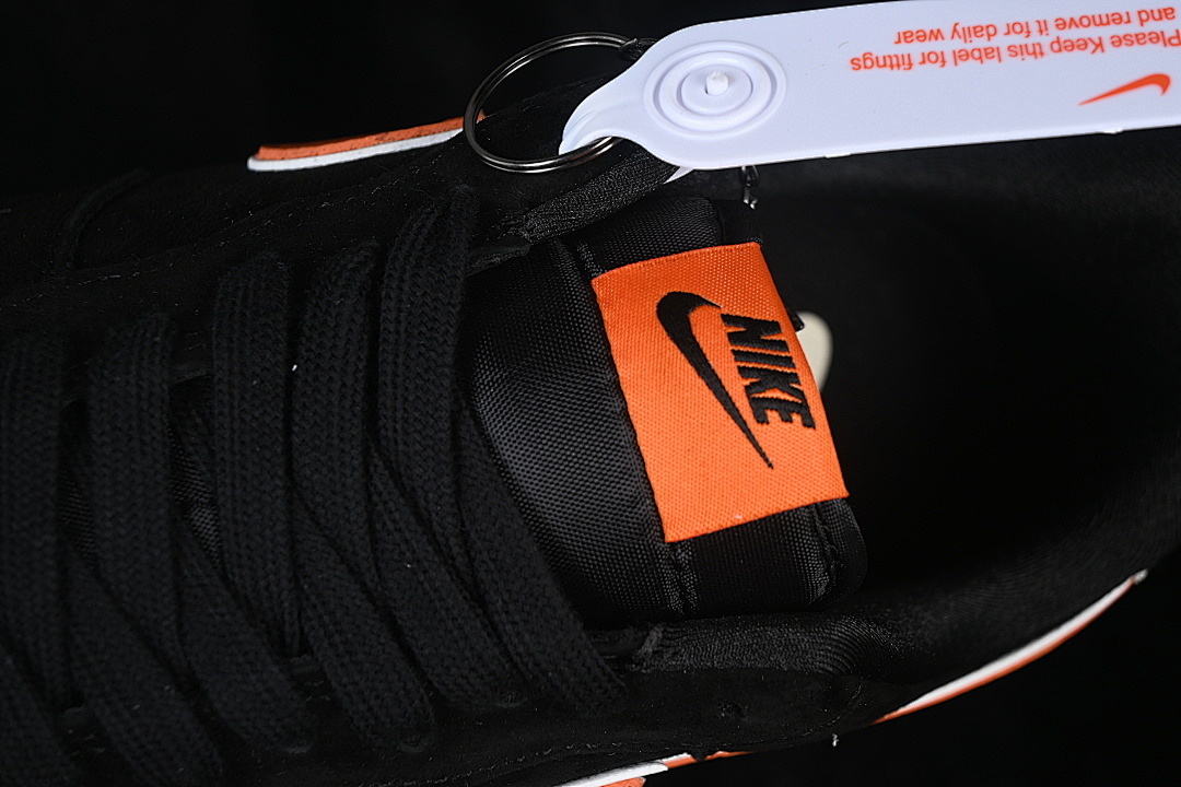 Nike [FV3694-107]-[AIR FORCE 1 07 LOW CASUAL SNEAKERS BLACK/ORANGE]-[WOMAN:36-39]-[MAN:40-45] - Image 13