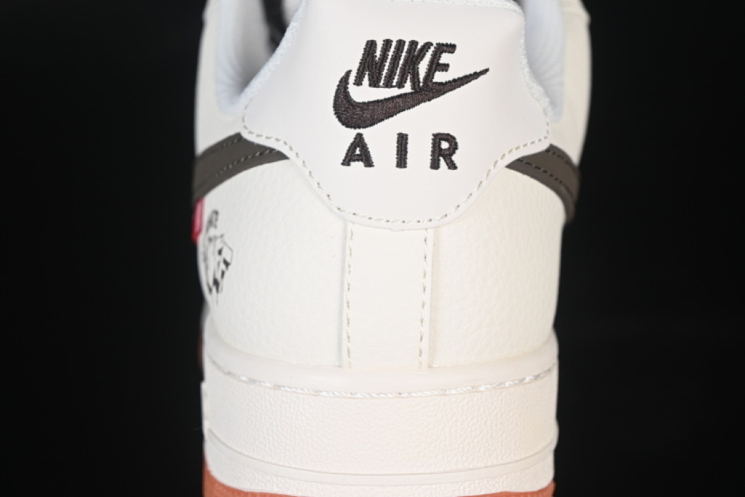 Nike [QW5836-027]-[AIR FORCE 1 07 LOW CASUAL SNEAKERS BLACK/WHITE]-[WOMAN:36-39]-[MAN:40-45] - Image 6